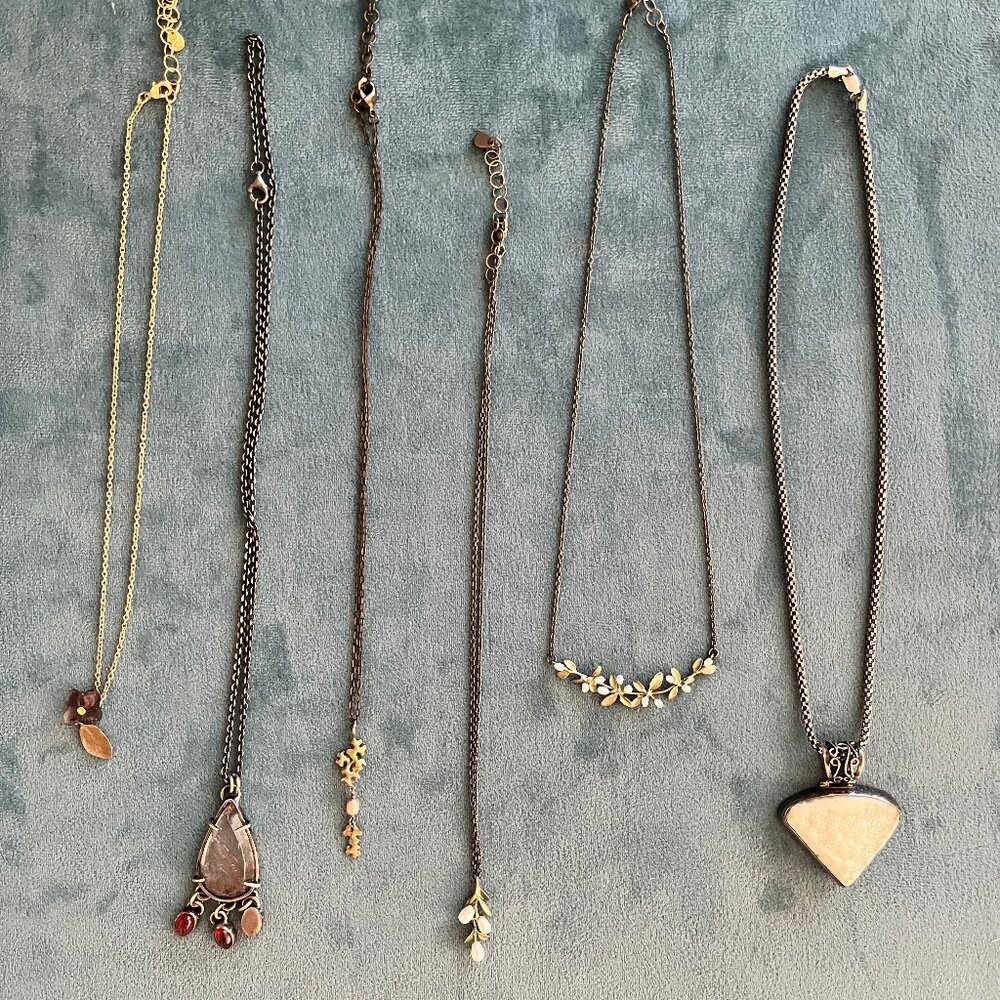 Stunning OOAK Designer Oxidized Silver Sabine Sjostrand 'EON DSGN' Necklace - Picture 5 of 8